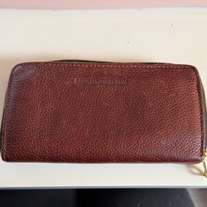 Portland Leather Goods | Accordion Zip Wallet | Nutmeg